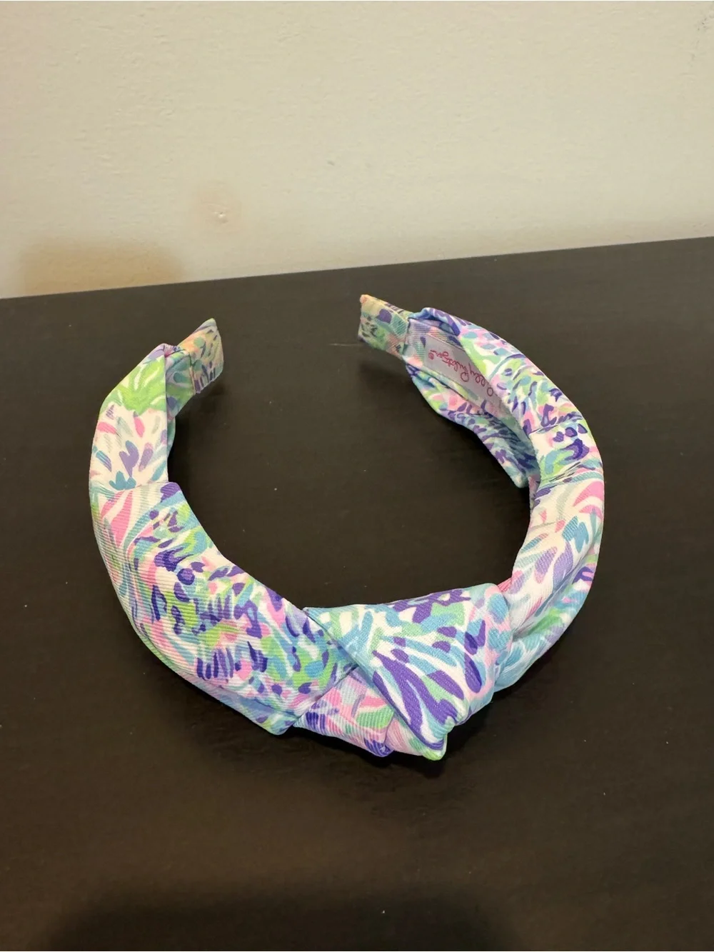 Lilly Pulitzer Floral Knotted Headband in Pastel Pink, Purple, Blue, Green